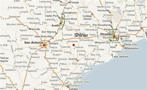 Shiner, Texas Maps & Directions to Shiner