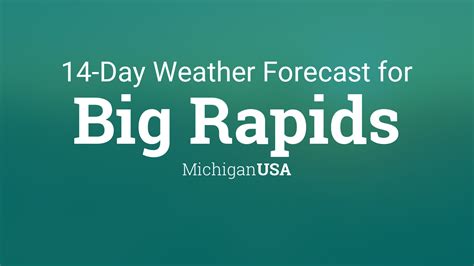 weather today in big rapids michigan