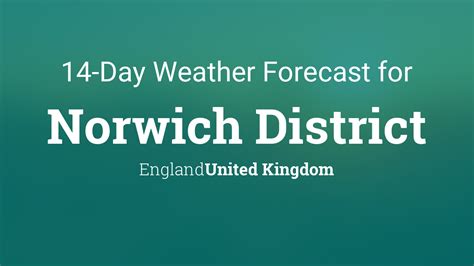 weather today in norwich