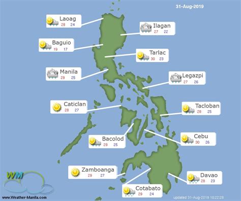 weather tomorrow philippines manila