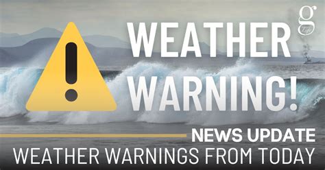 weather warnings for today