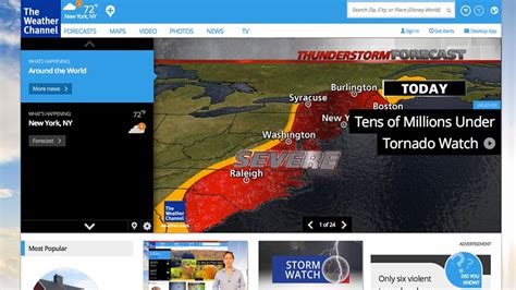 Weather Websites