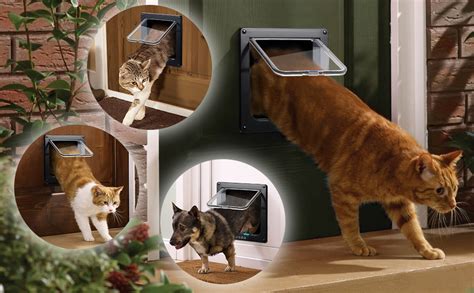 weatherproof cat door