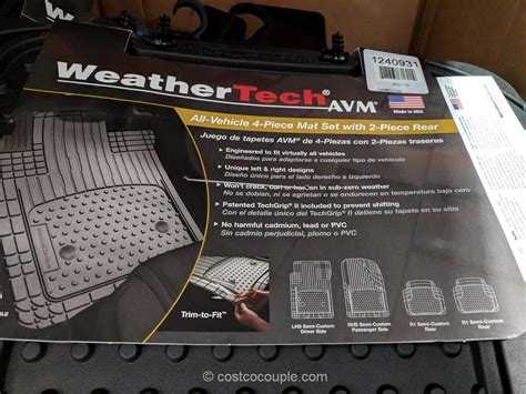 Weathertech Pricing
