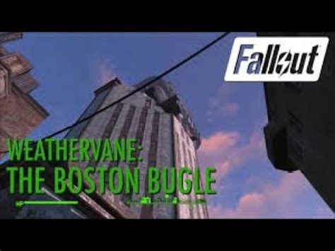 Weathervane Boston Bugle