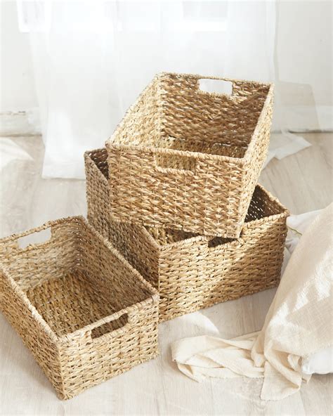 Weaved Baskets For Storage