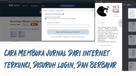 Cara Membuka Jurnal yang Terkunci dan Berbayar Gratis Blogger Toraja