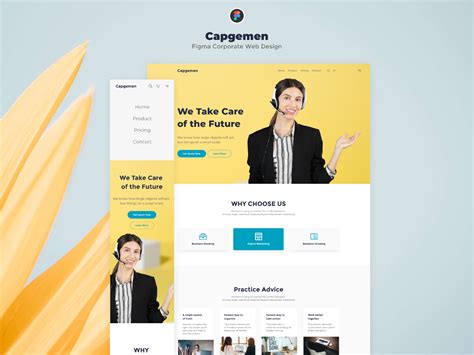 web design examples figma