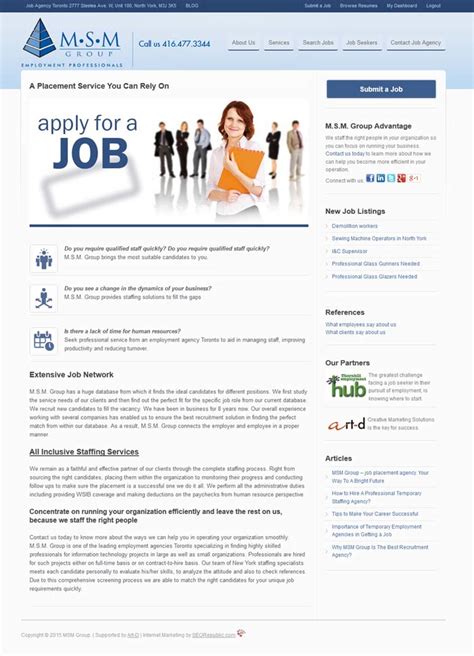 web design toronto jobs