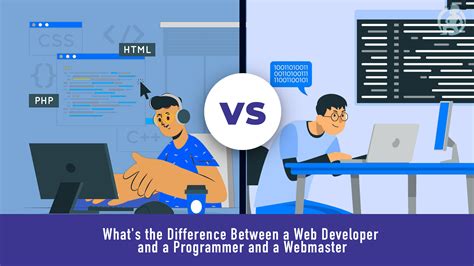 web developer and programmer difference