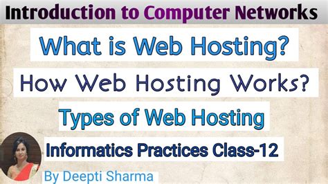 web hosting class 12 notes
