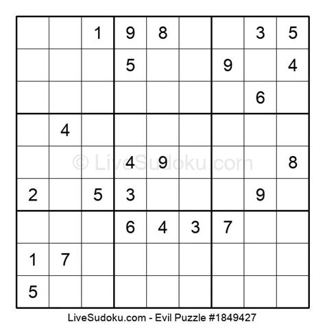 web sudoku evil