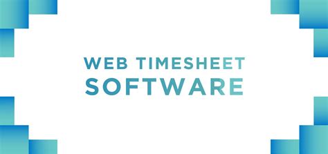 web timesheet software