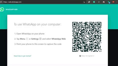 web whatsapp login without phone