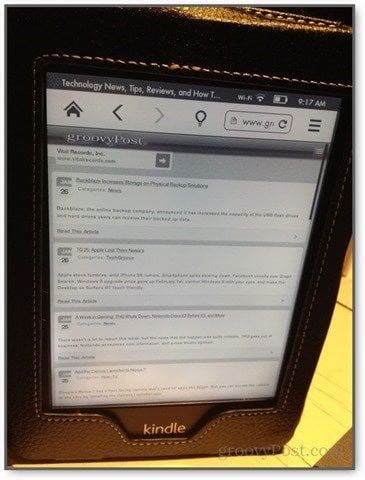 Amazon Kindle Paperwhite review The Gadgeteer