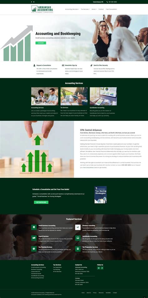 20 Exceptional Accountants Website Design For Inspiration 2020 Colorlib