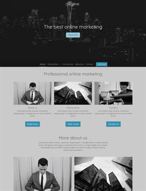 Webador Website Templates