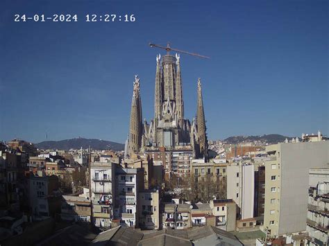 webcam barcelona sagrada familia
