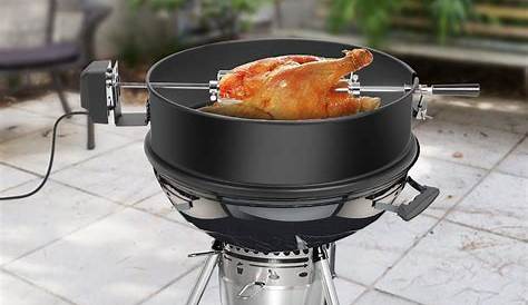 Weber Charcoal Grill Accessories Rotisserie Kettle And Add Ons