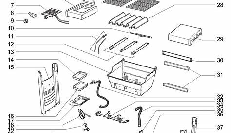 Weber Spirit Grill Parts Diagram 3 Burner Gas