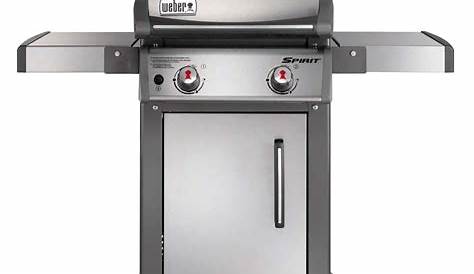 Weber Spirit S 210 2 Burners Propane Grill Stainless Steel 26500 Btu Amazon Com 46100001 Liquid Gas