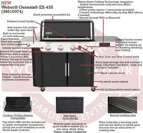 Weber Genesis Grill Dimensions
