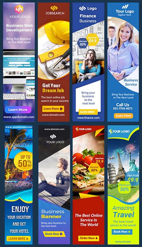 website ad sample