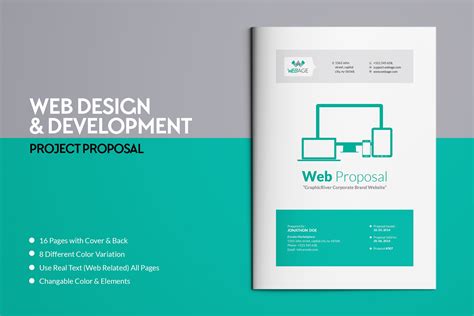 website design proposal template word