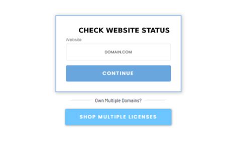 Website down checker tool for LuaComic status