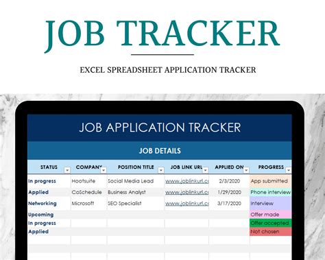 website for job application tracking