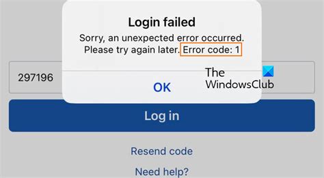 Website login failed error troubleshooting