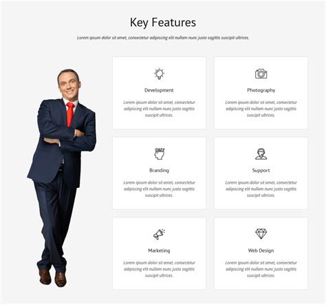 website template paid features