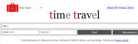 website time machine archive