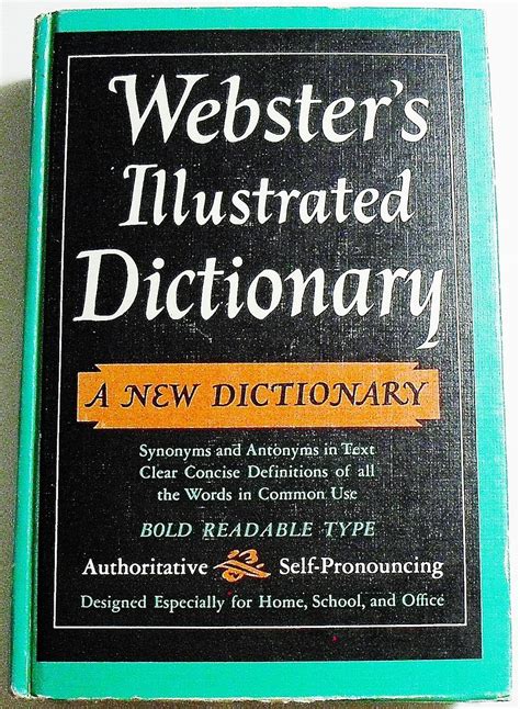 webster's illustrated dictionary