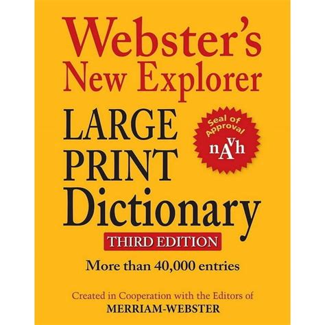 webster 3rd edition dictionary