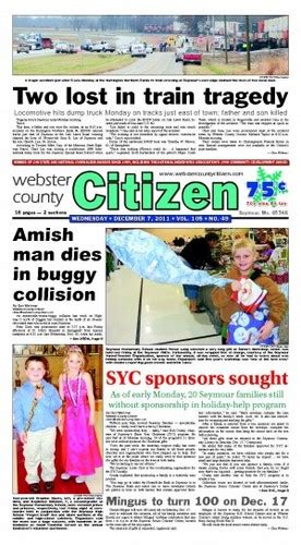 webster county citizen newspaper