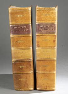 webster dictionary 1st edition