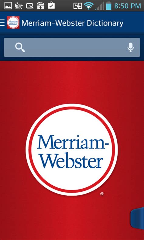 webster dictionary app download