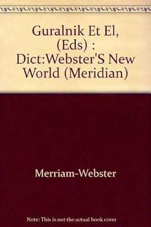 webster meridian dictionary