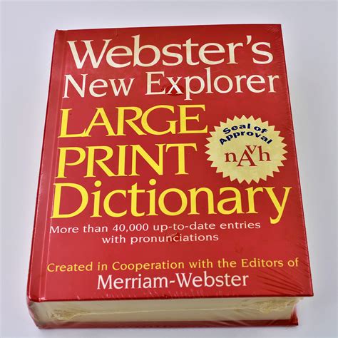 webster new dictionary