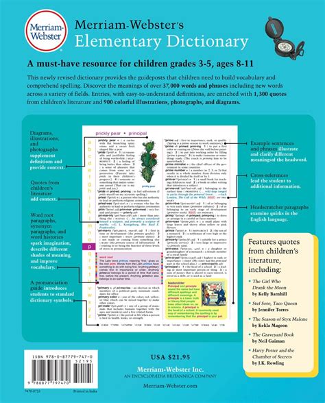 Webster S Elementary Dictionary