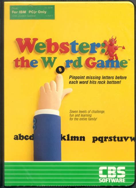 webster word games