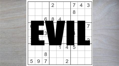 websudoku evil