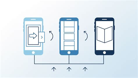 スマホで縦スクロール読書をするウェブトゥーンのイメージ