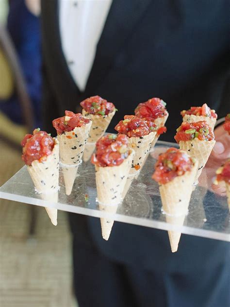 Wedding appetizers Shrimp ceviche in a martini glass. Party food