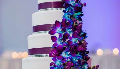 Wedding Cake Designs Purple And Blue ? Turquoise Teal