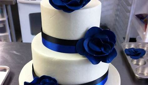 Wedding Cake Designs Royal Blue Pin By Evette Reyes On Themed Silver