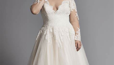 Wedding Dress Plus Size Long Sleeve Lace · Sancta Sophia