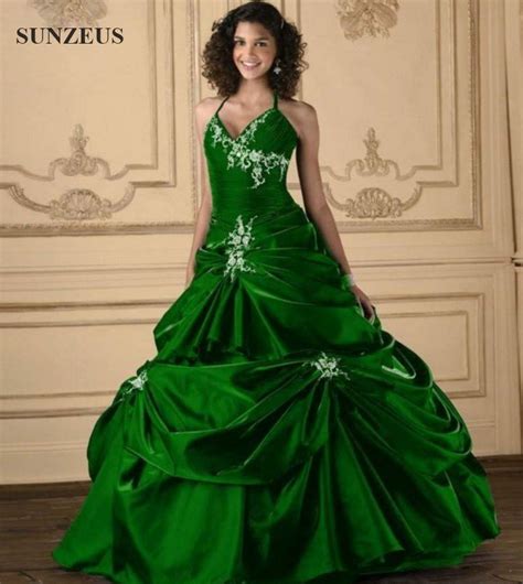 Emerald Green Wedding Dress