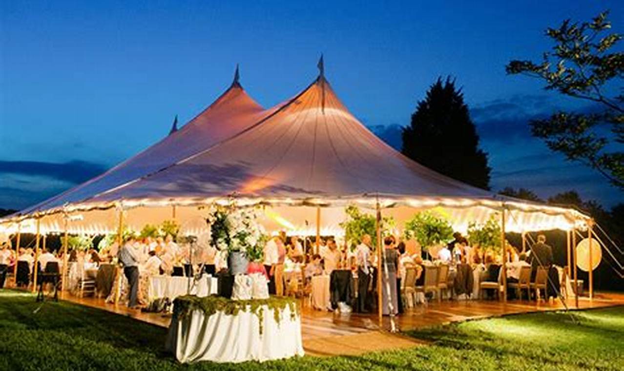 Unveiling the Magic of Wedding Tents: A Guide to Creating Enchanting Outdoor Celebrations